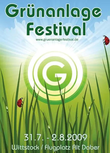 Grünanlage Festival 2009 - Die Tickets gibt´s bei Ticketmaster Bild: Grünanlage Festival 2009 - Die Tickets gibt´s bei Ticketmaster