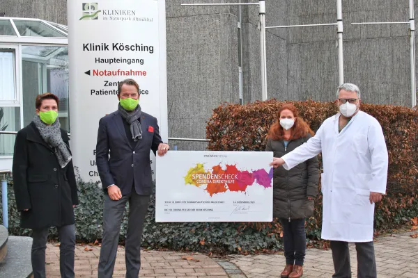 Bild: meistro Stiftung unterstützt 350 Corona-Pfleger mit Einkaufsgutscheinen