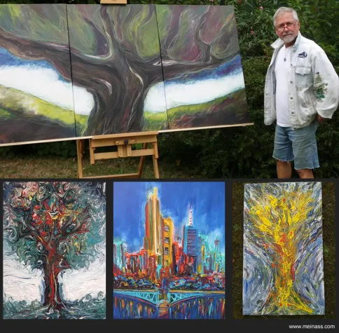 Bild: Fokus zeitgenössische Kunst: "Dreidimensionaler Expressionismus" aus Rodgau