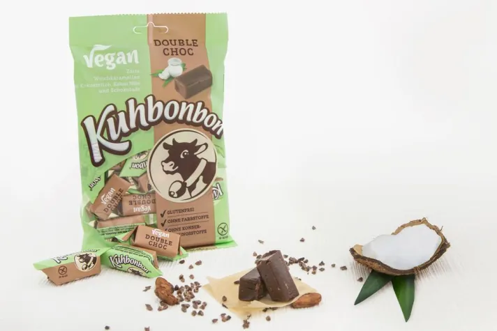Bild: Vegane Karamellbonbons: Doppelt schokoladig - Doppelt lecker