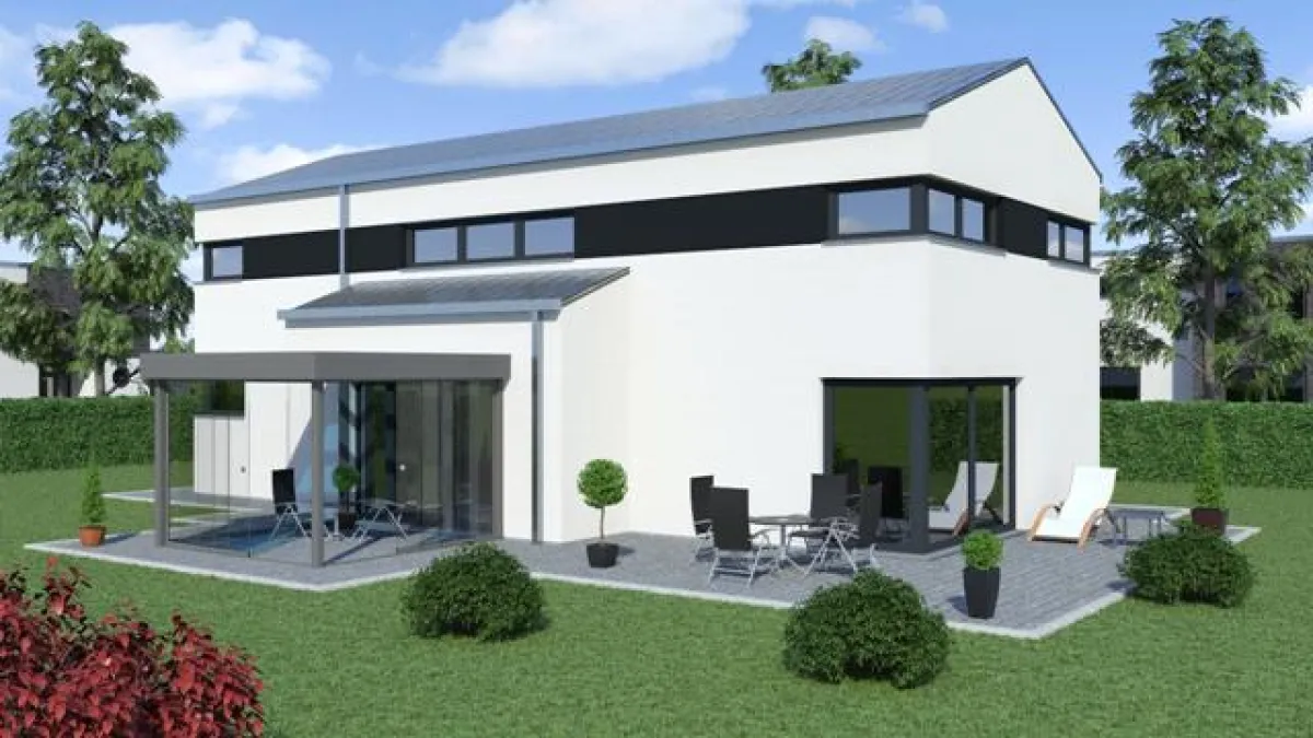 Kompakt durch klare Formen: Das neue Flachdach von TS Aluminium