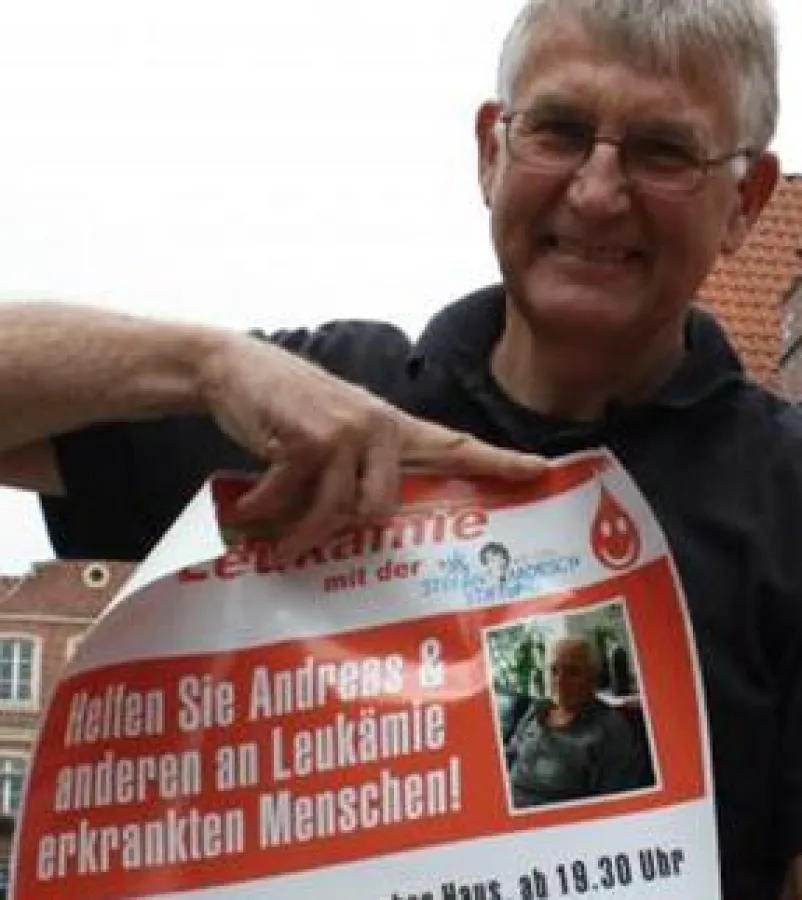 Dieter Engbersen hat schon viele Typisierungsaktionen für die Stefan-Morsch-Stiftung organisiert.