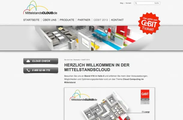 Bild: MittelstandsCLOUD Forum auf der CeBIT 2013 beleuchtet Cloud Computing aus allen Perspektiven