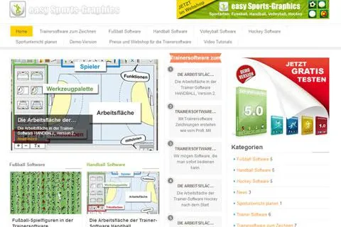 Neuer Blog für Sportzeichnungen Bild: Neuer Blog für Sportzeichnungen