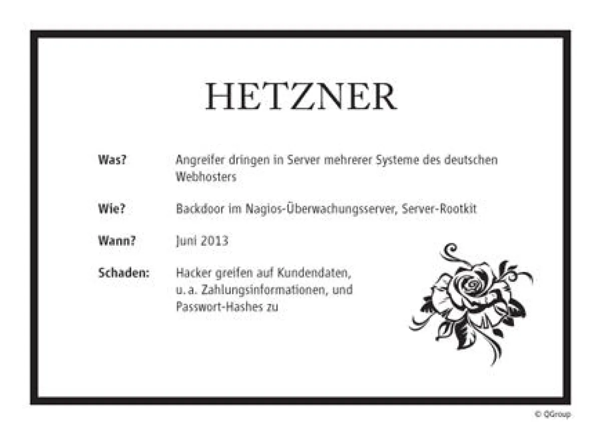 Hetzner-Hack durch Sicherheitslücke im Überwachungstool Nagios