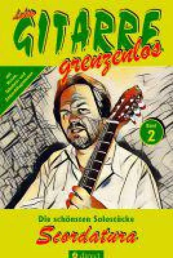 Bild: Scordatura - Lehrbuch führt an neue Solostücke für die Gitarre heran