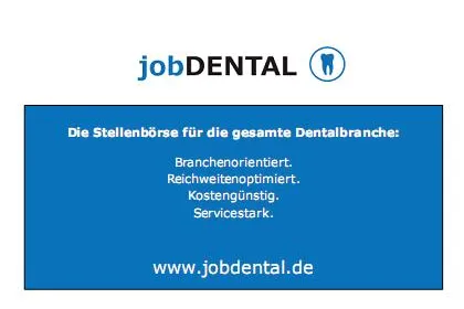 Relaunch von jobDENTAL ist online Bild: Relaunch von jobDENTAL ist online