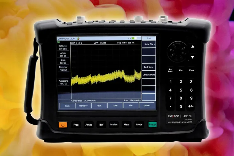 Nachfolger für ein Multitalent - Handheld-Microwave-Analysator Ceyear 4957 löst Ceyear 4958 ab Bild: Nachfolger für ein Multitalent - Handheld-Microwave-Analysator Ceyear 4957 löst Ceyear 4958 ab