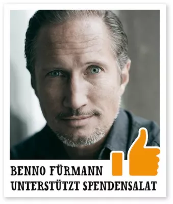 Bild: Benno Fürmann unterstützt Spendenaktion zum nachbarschaftlichen Engagement