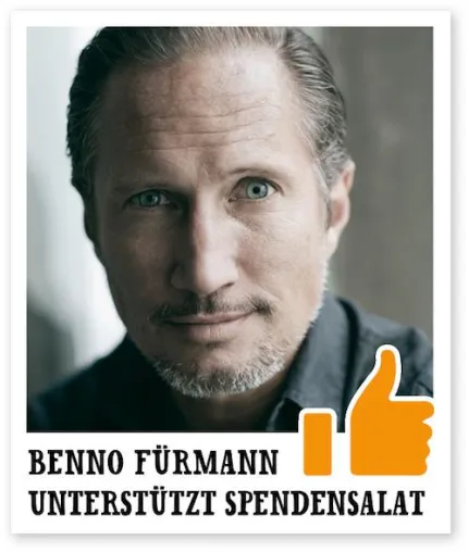 Bild: Benno Fürmann unterstützt Spendenaktion zum nachbarschaftlichen Engagement