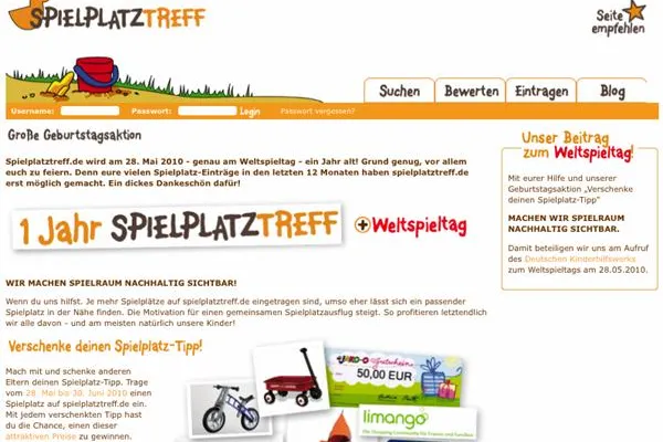 Bild: Weltspieltag: Spielraum nachhaltig sichtbar machen