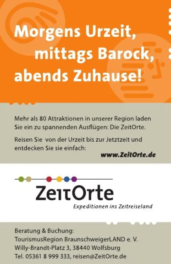 Morgens Urzeit mittags Barock abends Zhause