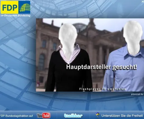 Bild: Europawahlkampf auf YouTube & Co. mit 200.000 Aufrufen im Mai - FDP-Fraktion setzt auf Grußvideos