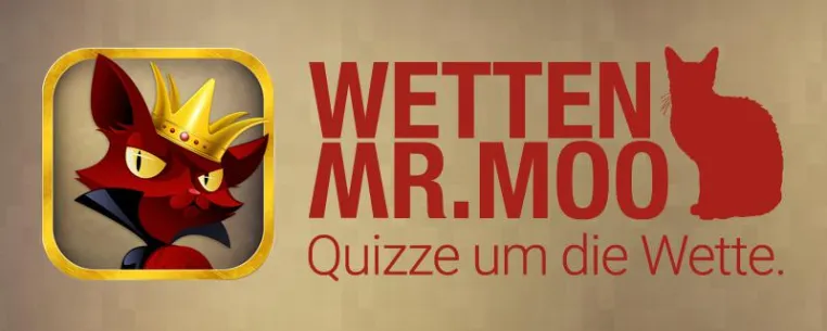 Brandneue Version von Wetten Mr.Moo Quiz ab heute im App Store und bei Google Play Bild: Brandneue Version von Wetten Mr.Moo Quiz ab heute im App Store und bei Google Play