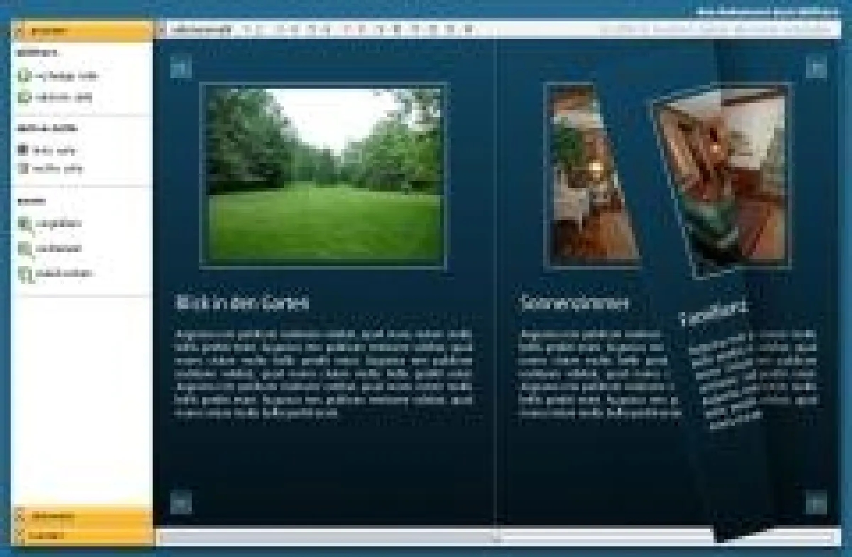 Blätterbare Immobilienexposés