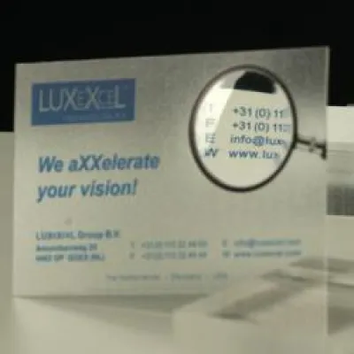 Bild: Printoptical Technology von LUXeXceL bietet neue Designmöglichkeiten für graphische Medien