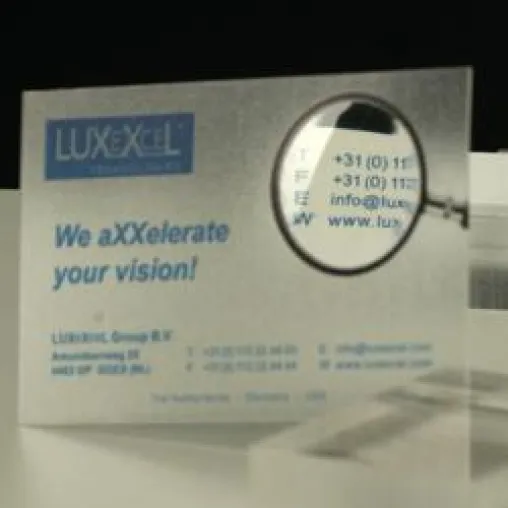 Bild: Printoptical Technology von LUXeXceL bietet neue Designmöglichkeiten für graphische Medien