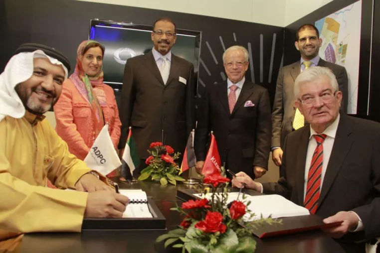 Maschinenhersteller Binos als erstes deutsches Unternehmen in der Khalifa Industrial Zone Abu Dhabi Bild: Maschinenhersteller Binos als erstes deutsches Unternehmen in der Khalifa Industrial Zone Abu Dhabi