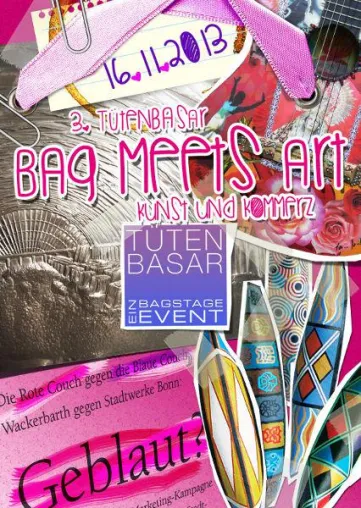 Bild: Veranstaltungstipp 3 Düsseldorfer Tütenbasar: „BAG meets ART“