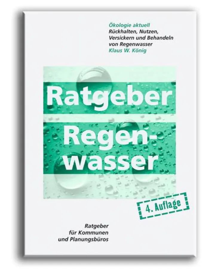 Der  „Ratgeber Regenwasser“ von Mall ist in einer 4., aktualisierten Auflage erschienen. (Mall GmbH)