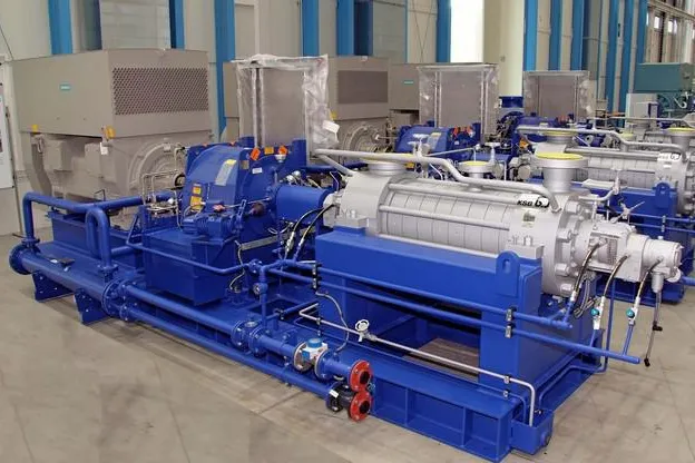 Pumpen für polnisches Gas- und Dampfkraftwerk Bild: Pumpen für polnisches Gas- und Dampfkraftwerk