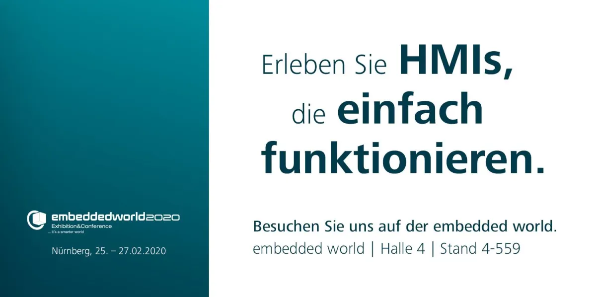 macio ist auch im Jahr 2020 wieder auf der embedded world vertreten.