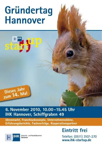 Bild: Gründertag Hannover am 6. November 2010