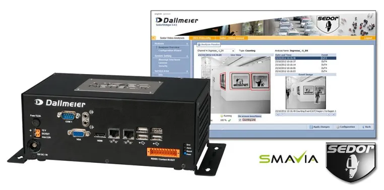 Bild: Dallmeier stellt neue Videoanalyse-Appliance DVS 800 IPS vor