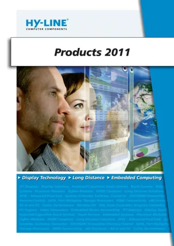 Products 2011 – Neue Produktbroschüre von HY-LINE Computer Bild: Products 2011 – Neue Produktbroschüre von HY-LINE Computer