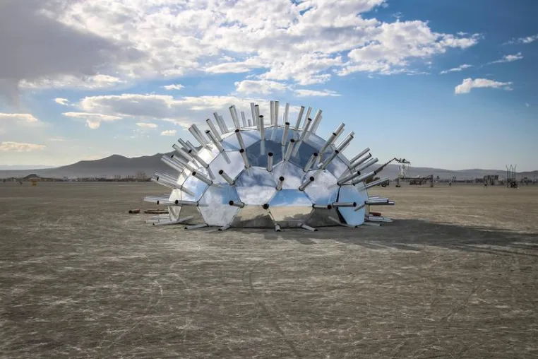 Bild: Desert Eyes – Studierendenprojekt beim Burning Man in den USA