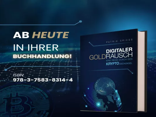 Bild: Erste Auflage des neuen Bestsellers "Digitaler Goldrausch" 