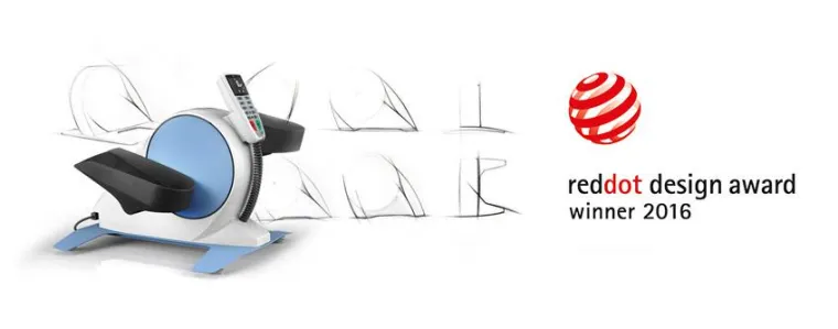 THERA-Trainer mobi siegt im „Red Dot Award: Product Design 2016“ Bild: THERA-Trainer mobi siegt im „Red Dot Award: Product Design 2016“