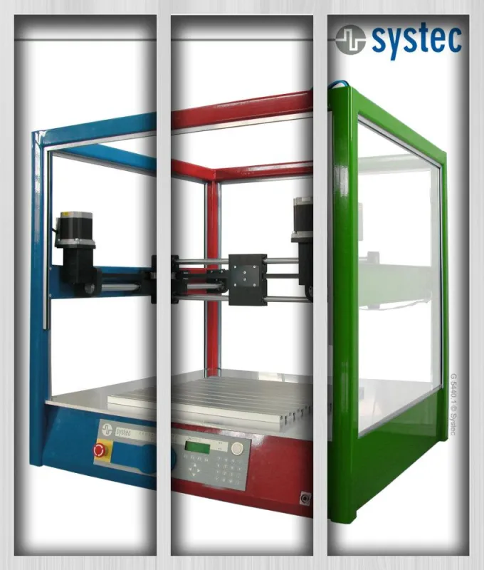 Konstrukteure profitieren von den Kominationsmöglichkeiten der Systec Automation Base