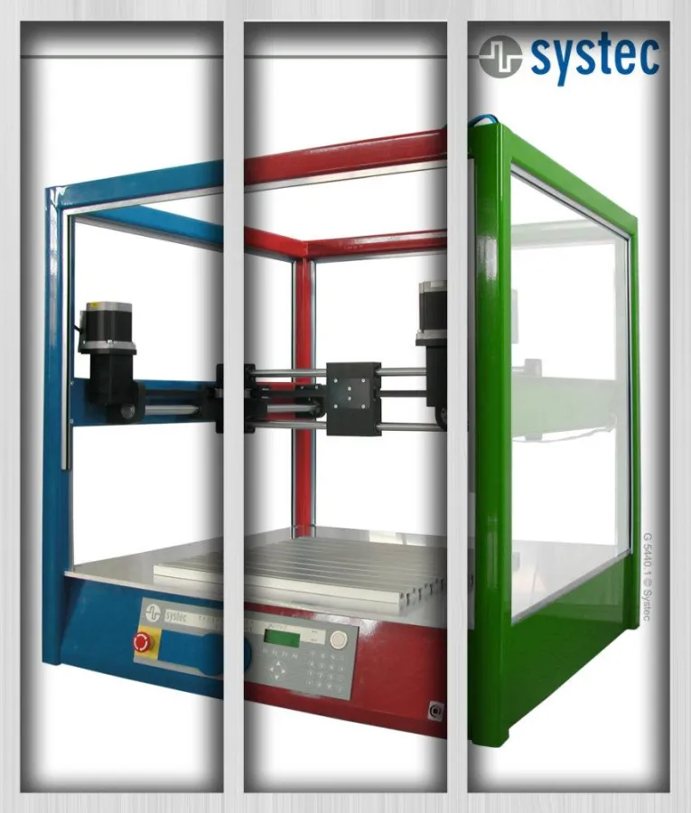 Konstrukteure profitieren von den Kominationsmöglichkeiten der Systec Automation Base