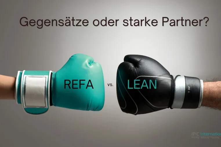 REFA vs. Lean – Gegensätze oder starke Partner? Warum Unternehmen beide Ansätze brauchen Bild: REFA vs. Lean – Gegensätze oder starke Partner? Warum Unternehmen beide Ansätze brauchen