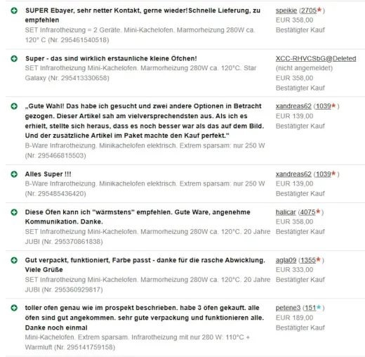 Infrarotheizungen 2025: reale Kundenmeinungen. Bild: Infrarotheizungen 2025: reale Kundenmeinungen.