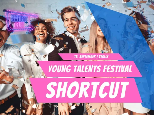 Bild: SCM:  SHORTCUT - Das Young Talent Festival für den Nachwuchs aus Marketing & Kommunikation am 15.9. in Berlin.