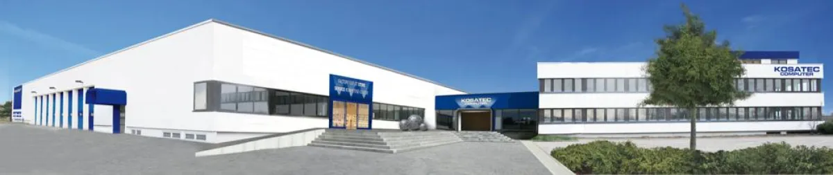 Die KOSATEC Computer Zentrale an der Carl-Miele-Straße 3