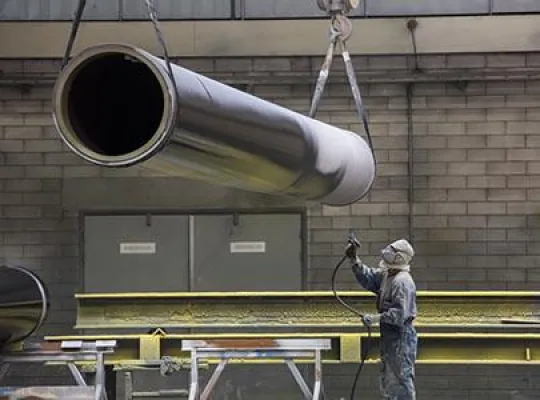 Bild: Ceramic Polymer: Dauerhafter Schutz von Pipelines in Offshore-Spritzwasserzone