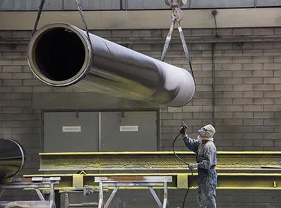 Bild: Ceramic Polymer: Dauerhafter Schutz von Pipelines in Offshore-Spritzwasserzone