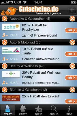 Gutscheine.de goes mobile - iPhone App verspricht mehr als 3.000 Schnäppchen to go Bild: Gutscheine.de goes mobile - iPhone App verspricht mehr als 3.000 Schnäppchen to go