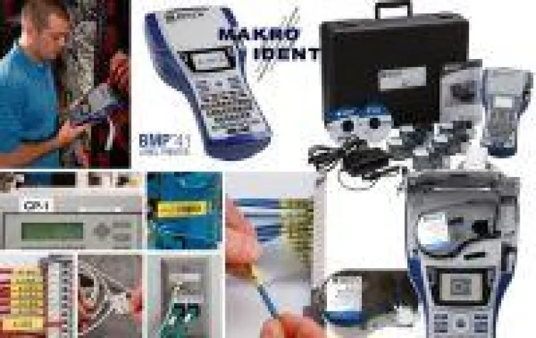 Mobiler Brady BMP41 Etikettendrucker mit großem Etikettensortiment Bild: Mobiler Brady BMP41 Etikettendrucker mit großem Etikettensortiment