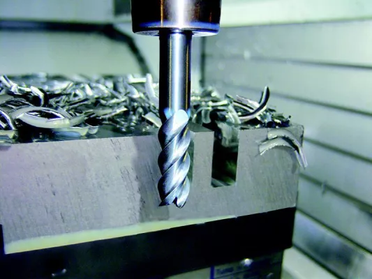 Bild: Vollhartmetallfräser der Reihe W-HPC - Auf hohe Zerspanraten optimiert