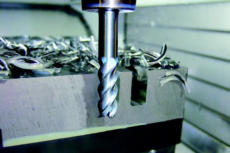 Bild: Vollhartmetallfräser der Reihe W-HPC - Auf hohe Zerspanraten optimiert