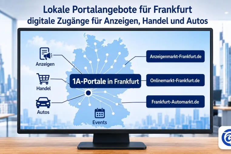 Bild: Frankfurt erhält mit 1A-Portale.de zentrale Einstiege für lokale Angebote und Handel