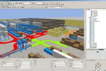Bild: LogiMAT 2010: Förderanlagen virtuell in Betrieb nehmen