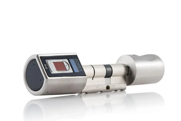 Bild: Schutz für Heim und Sicherheits-Bereiche: Der neue SOREX FLEX Fingerprintzylinder