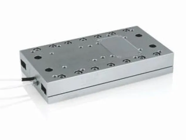 Bild: Hochauflösendes Positioniersystem für Schrittweiten im Nanometerbereich