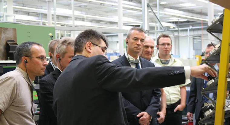 Bild: Branchenexperten unter sich - BENZ Technologietag 2012