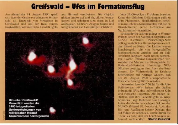 Bild: Ufologie/UFO-Kult: Medialer UFO-Flap angesagt? Das Gesetz der Serie durch die 'UFO-X-Files'